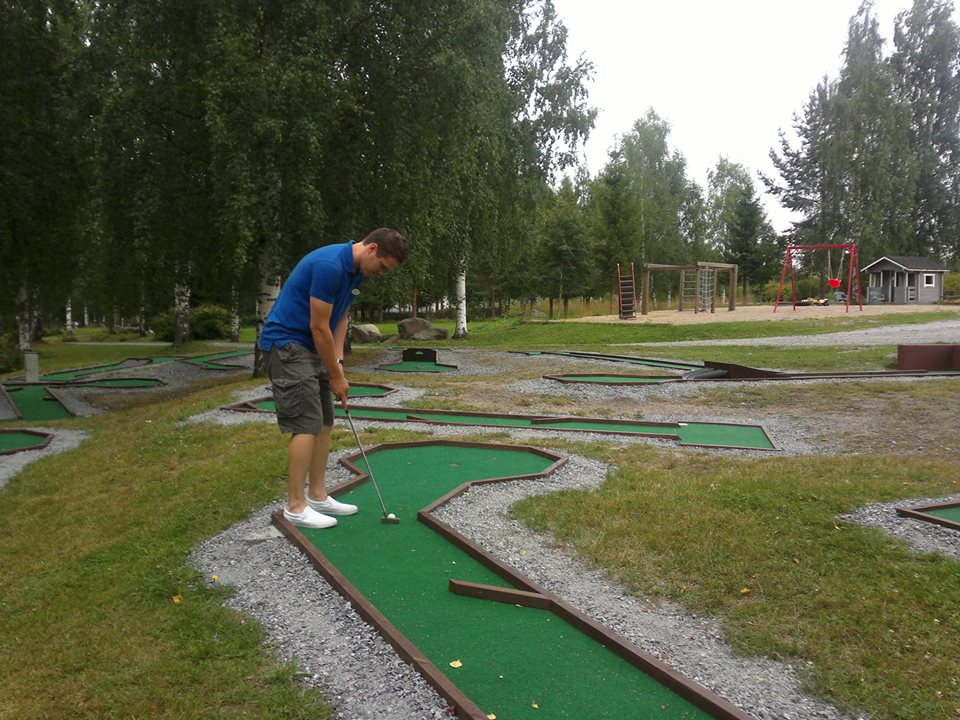 minigolf aktiviteetti