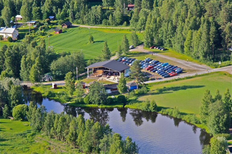 Venekosken kesäteatteri ilmakuva