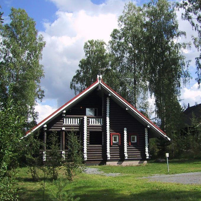 revontuli cabin from outside