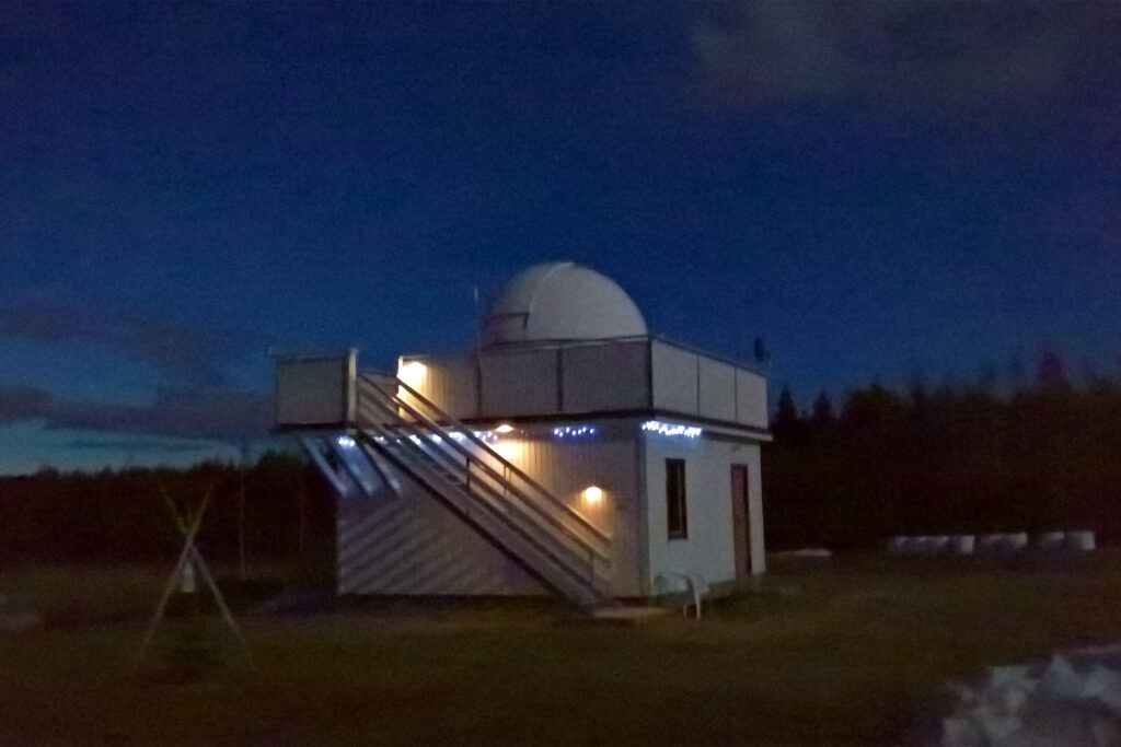 sirius observatory pictured from outside